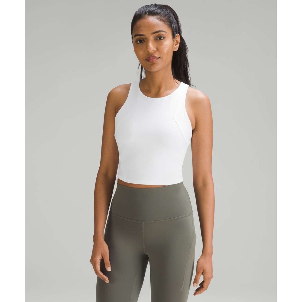 Lululemon Wunder Train Racerback Tank Top (W1EM8S) - White - size 10